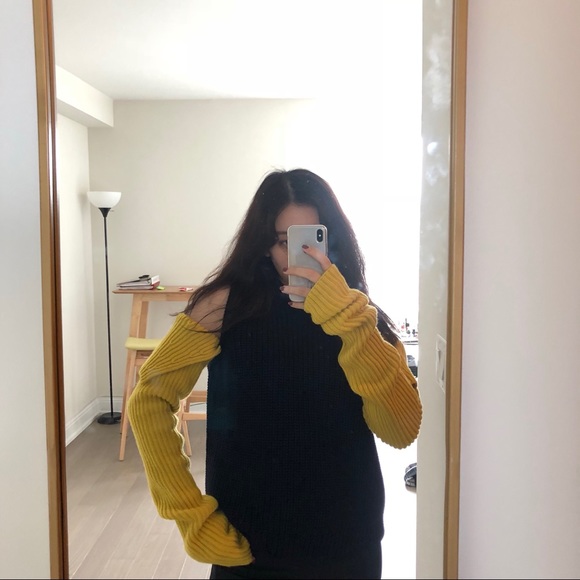 Calvin Klein 205W309NYC colorblock sweatet - Picture 2 of 2